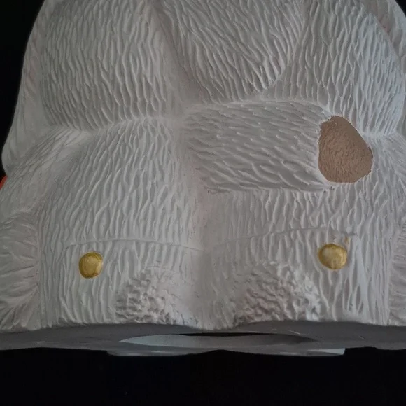 Vintage easter handpainted bears bunnies with honey decoration - Picture 5 of 7